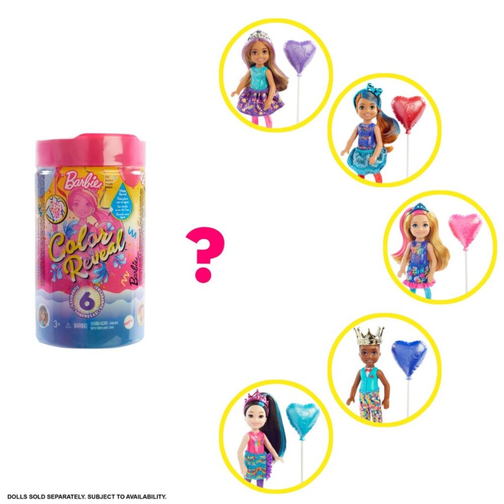 Barbie Chelsea Color Reveal Confetti 1881I - Picture 10 of 10